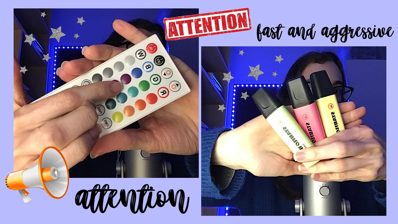 fast and aggressive per chi ha problemi di attenzione | asmr