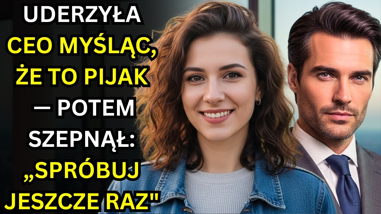 UDERZYŁA CEO MYŚLĄC, ŻE TO PIJAK — POTEM SZEPNĄŁ: „SPRÓBUJ JESZCZE RAZ