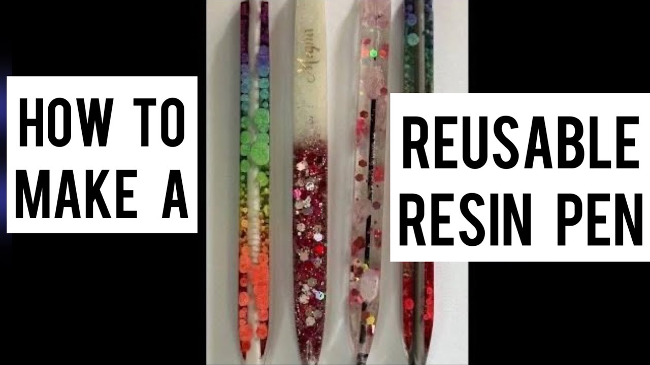 Как сделать многоразовую ручку из смолы #resinart #tutorial