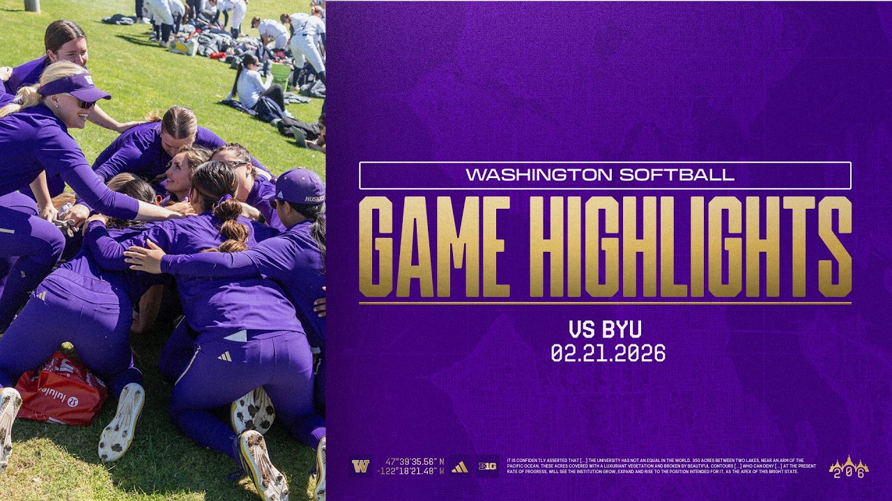Washington 8, BYU 3 | Huskies Highlights