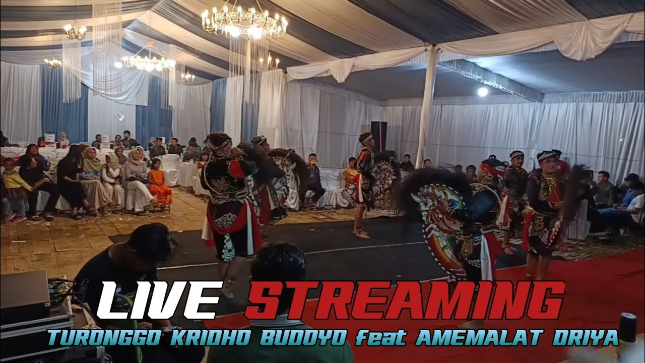 Live Streaming Jaranan Turonggo Kridho Budoyo feat Amemalat Driya Di Dongko Trenggalek
