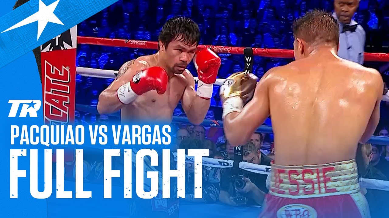 When Manny Pacquiao Put on a Clinic Against Jessie Vargas | FULL FIGHT