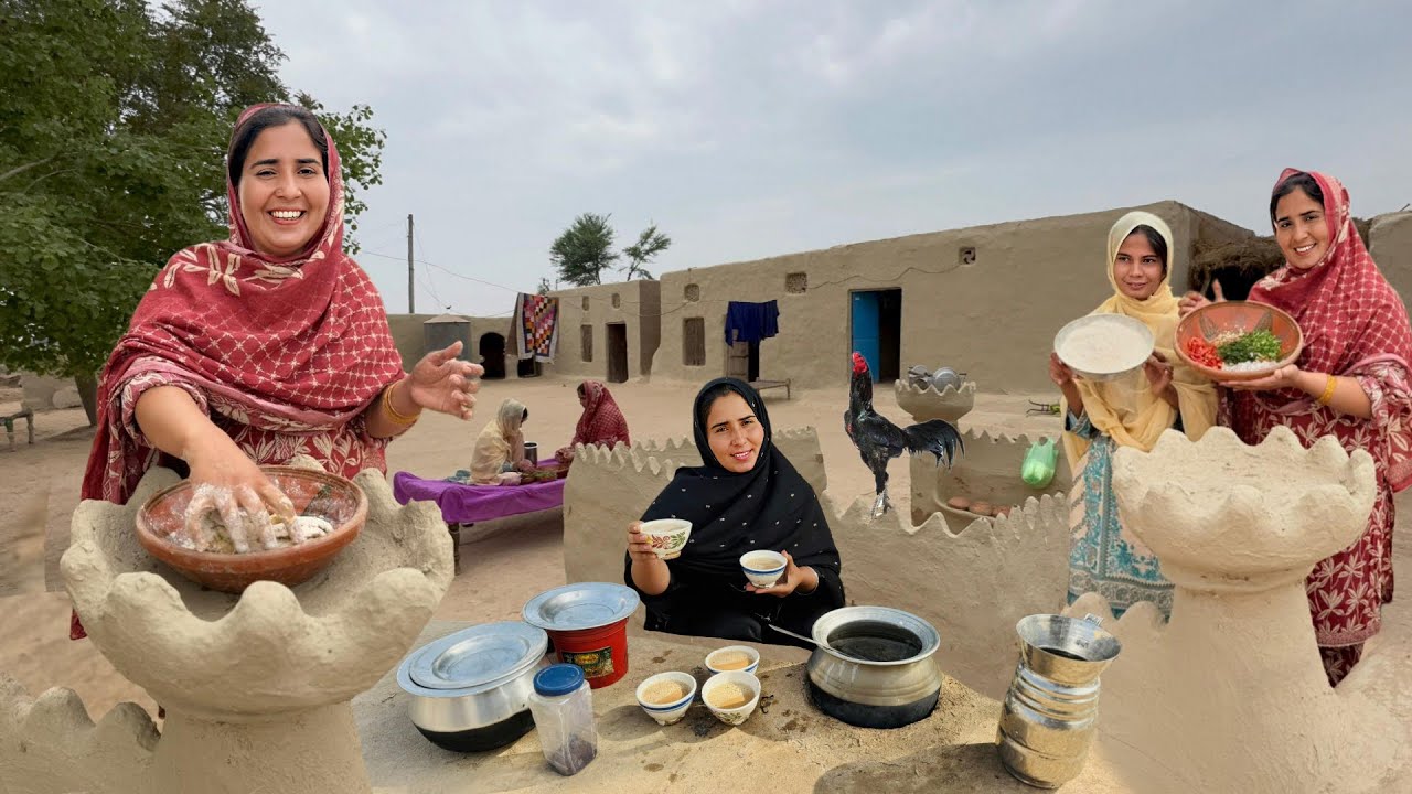 Old Traditional Village Life & Cooking by Desert Women | Village Life Pakistan|Naseemjutti0