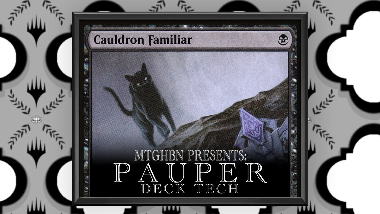 Pauper Deck Tech: Кошачья еда?! Моно-чёрная моровая язва. Контроль еды | Magic the Gathering