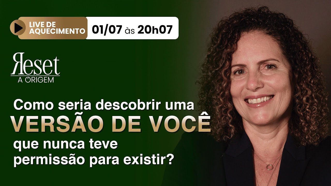Como seria descobrir uma VERSÃO DE VOCÊ que nunca teve permissão pra existir? | DIA 5 RESET A ORIGEM
