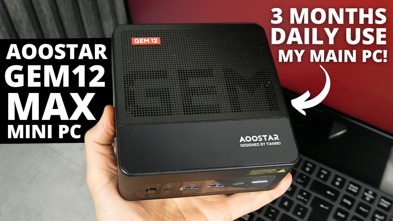 Обзор AOOSTAR Gem12 Max: Этот мини-ПК стал моим основным компьютером! AMD Ryzen 7 8745HS