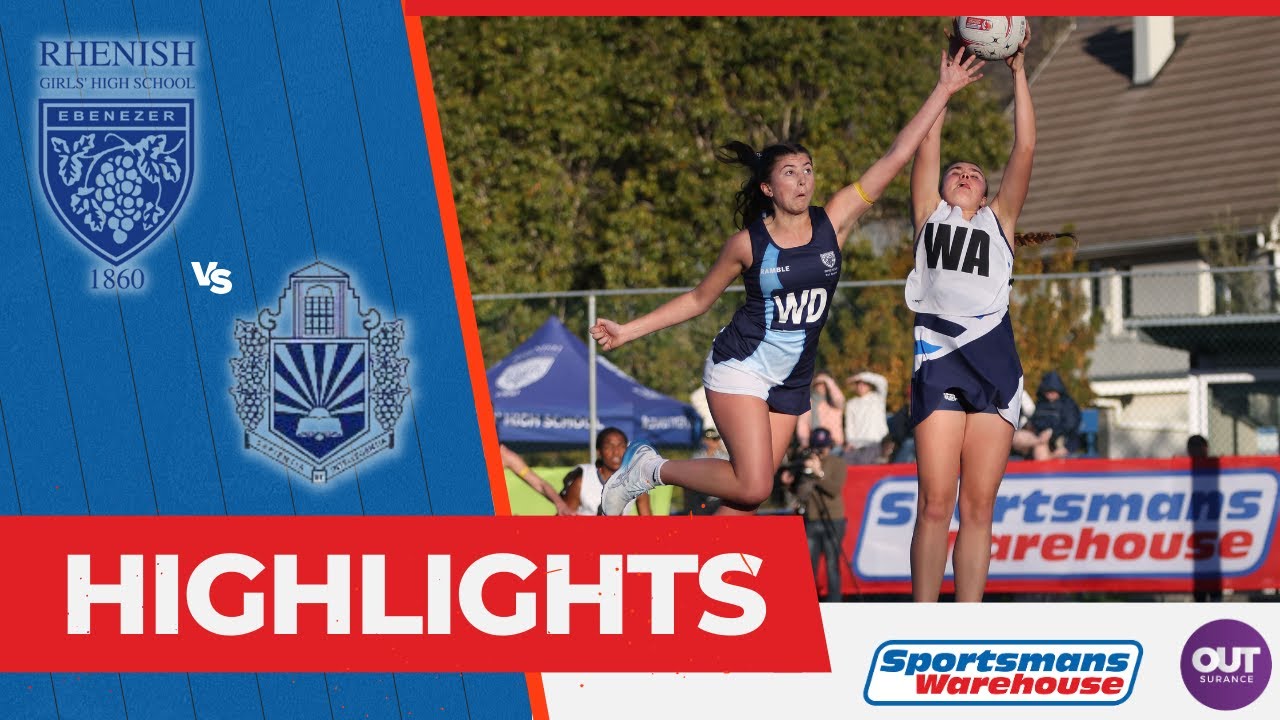 NETBALL HIGHLIGHTS 2023 | Rhenish Girls' High vs Parel Vallei