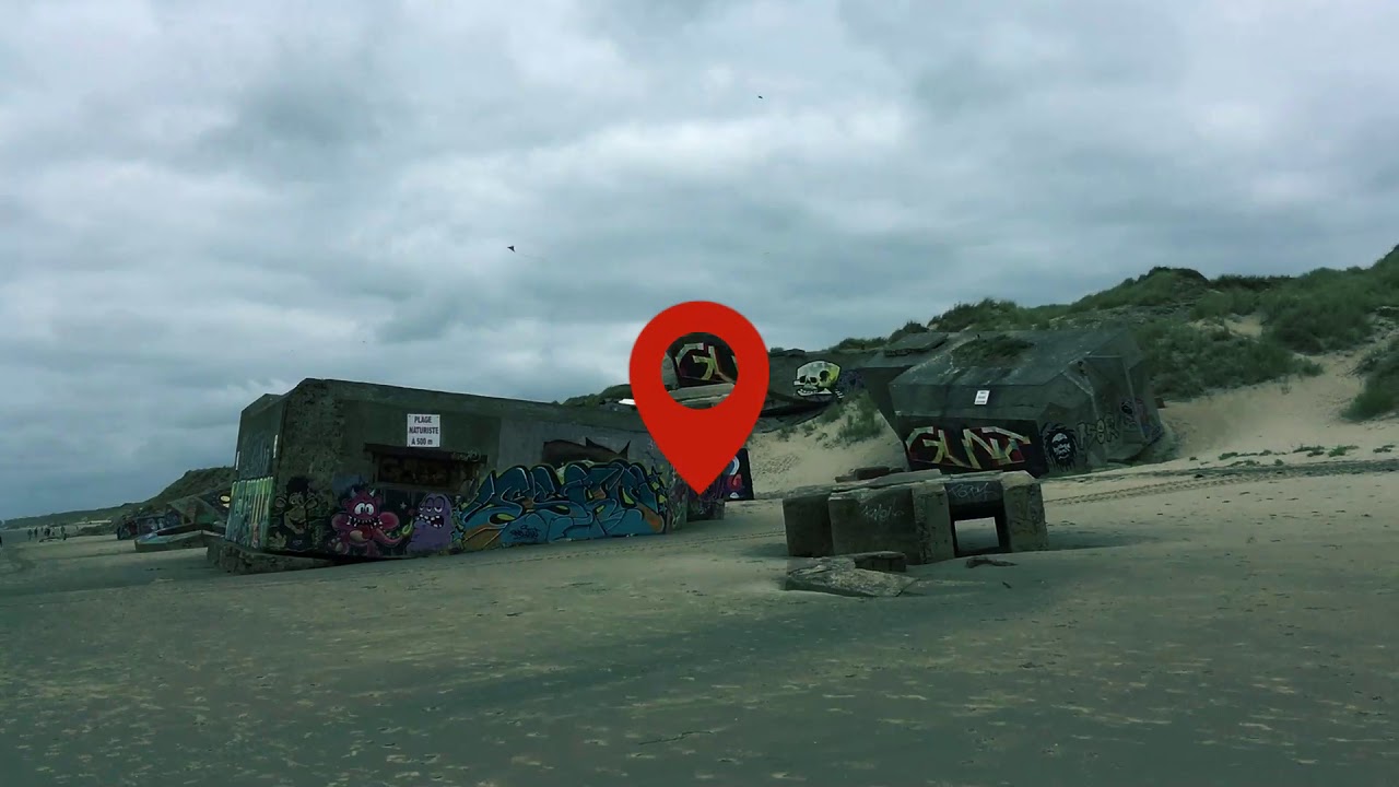 Berck Plage - Je décrouvre les plages et bunkers
