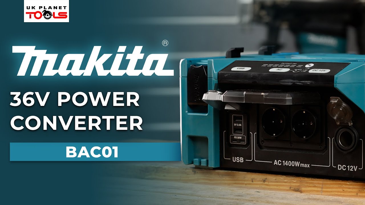 Makita 36V USB Power Converter (BAC01) | UK Planet Tools