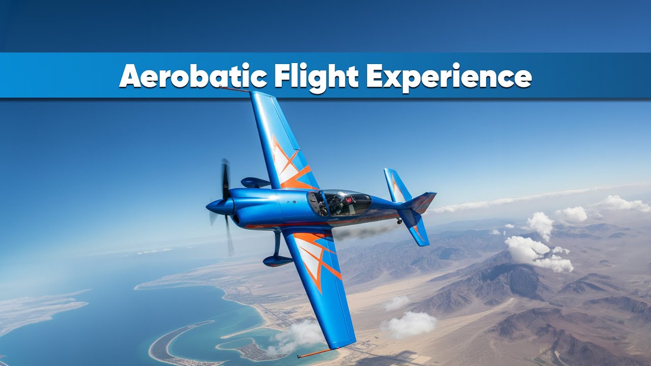 Aerobatic Flight Experience Dubai | Extreme Adventure in the Sky | Travel Saga Tourism