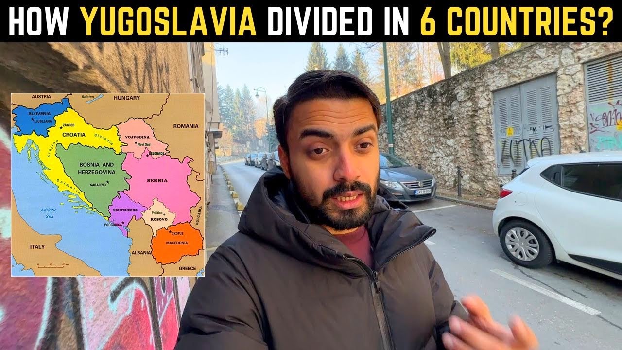 How in 1991 YUGOSLAVIA Divided in 6 Countries ? 🇧🇦🇲🇰🇷🇸🇲🇪🇭🇷🇸🇮