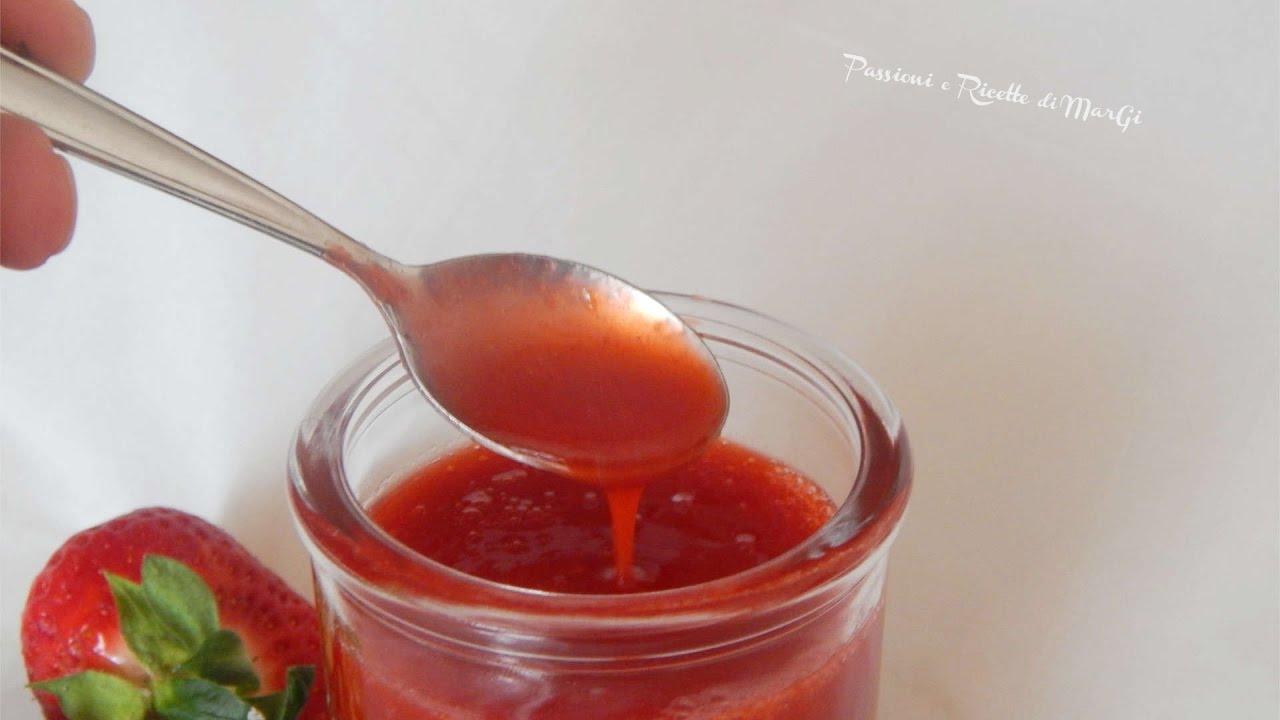Coulis di fragole
