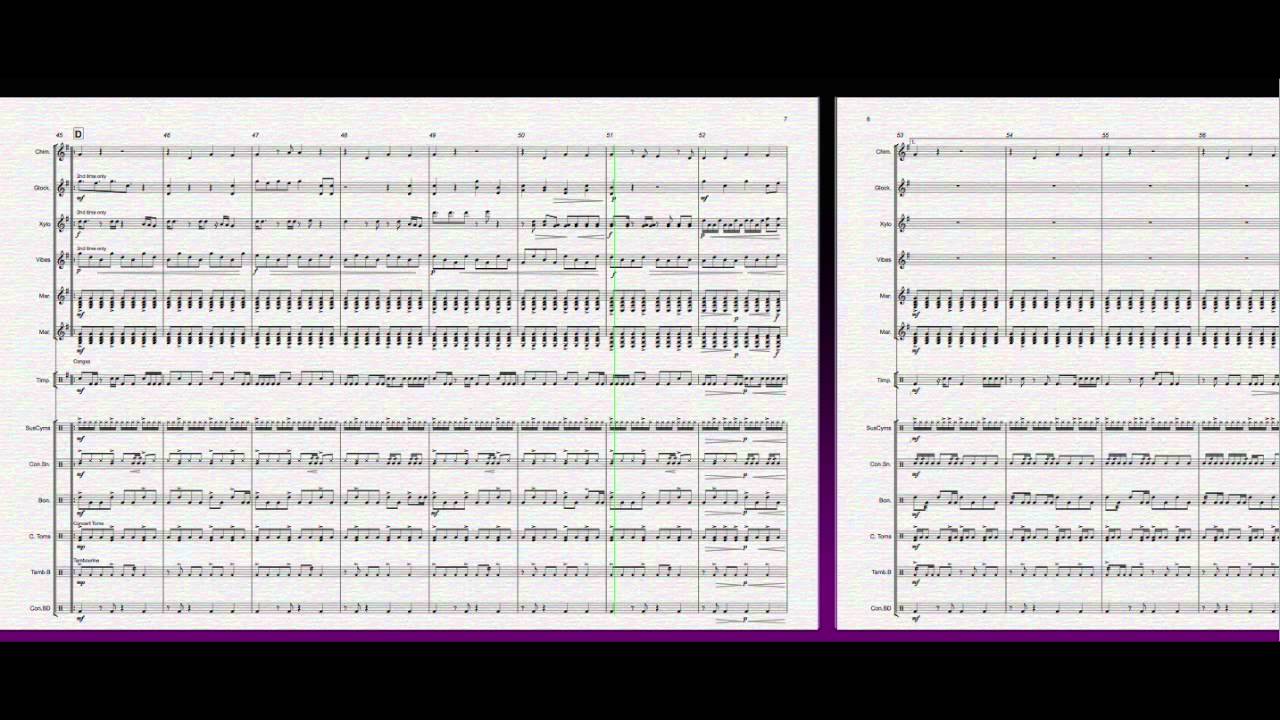 A Triptych Story | Percussion Ensemble 13 Players