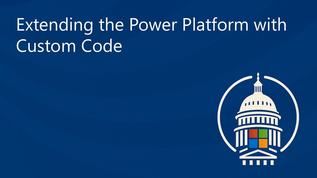 Расширение Power Platform с помощью пользовательского кода