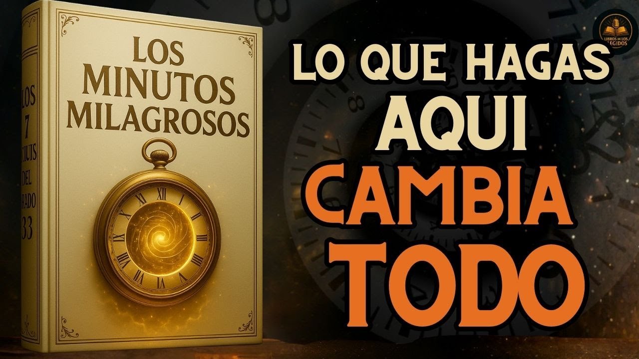 LOS MINUTOS MILAGROSOS: Lo que HAGAS aquí CAMBIA TODO Audiolibro completo