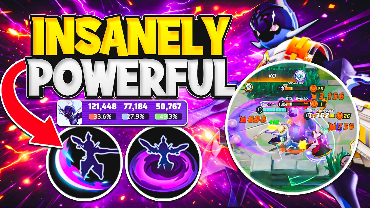 НЕВЕРОЯТНО МОЩНАЯ СБОРКА С CERULEDGE! 121K урона в игре | Pokemon Unite