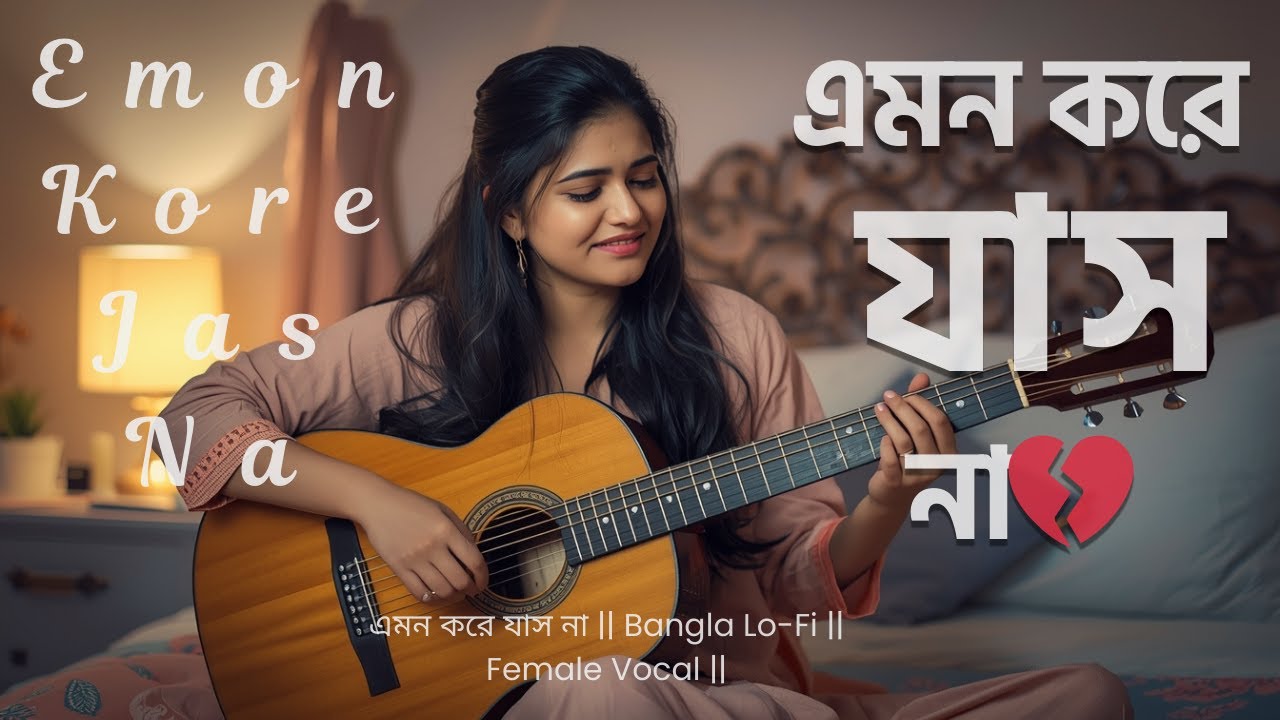 এমন করে যাস না | Emon Kore Jas Na | Bangla Lo-Fi | Female Vocal