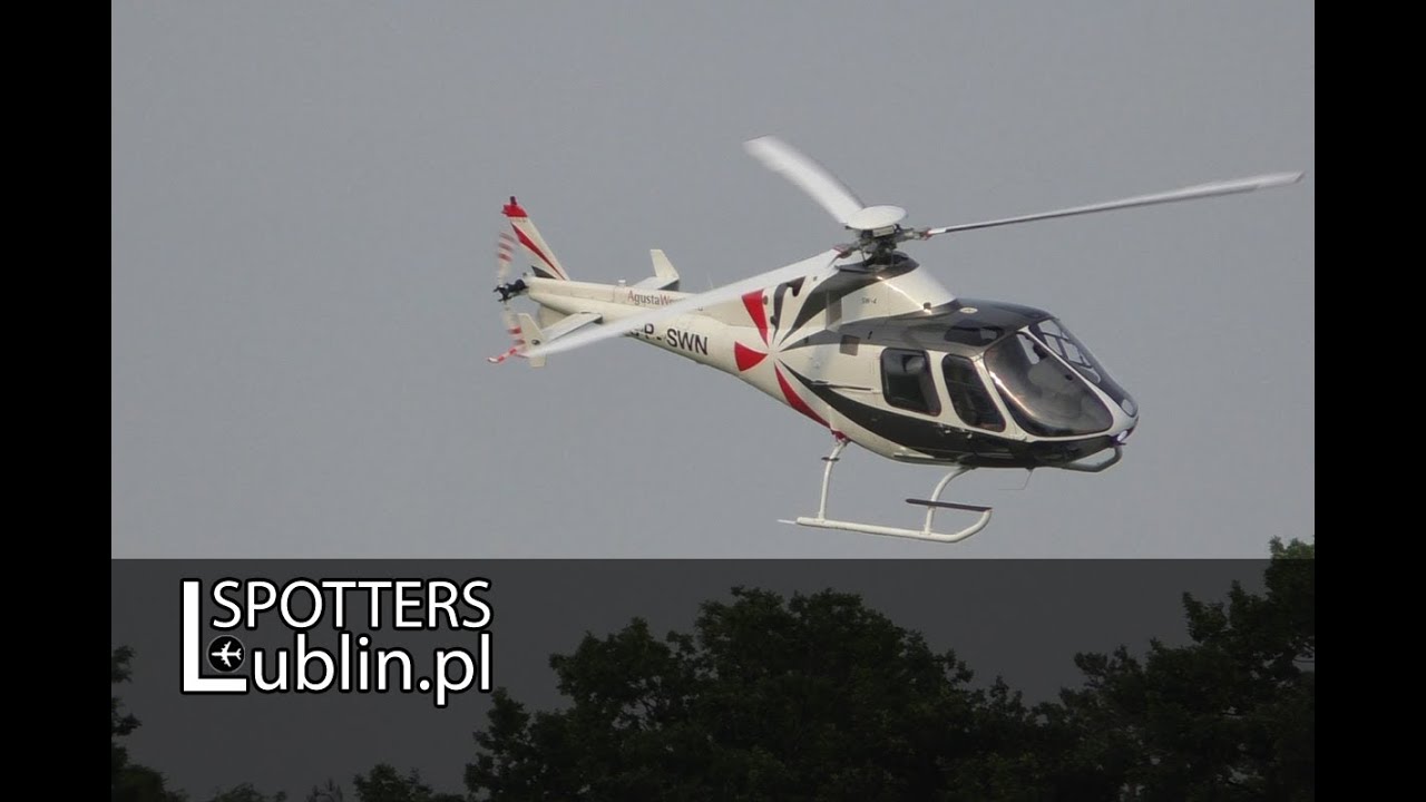 PZL SW-4 Puszczyk helicopter demonstration
