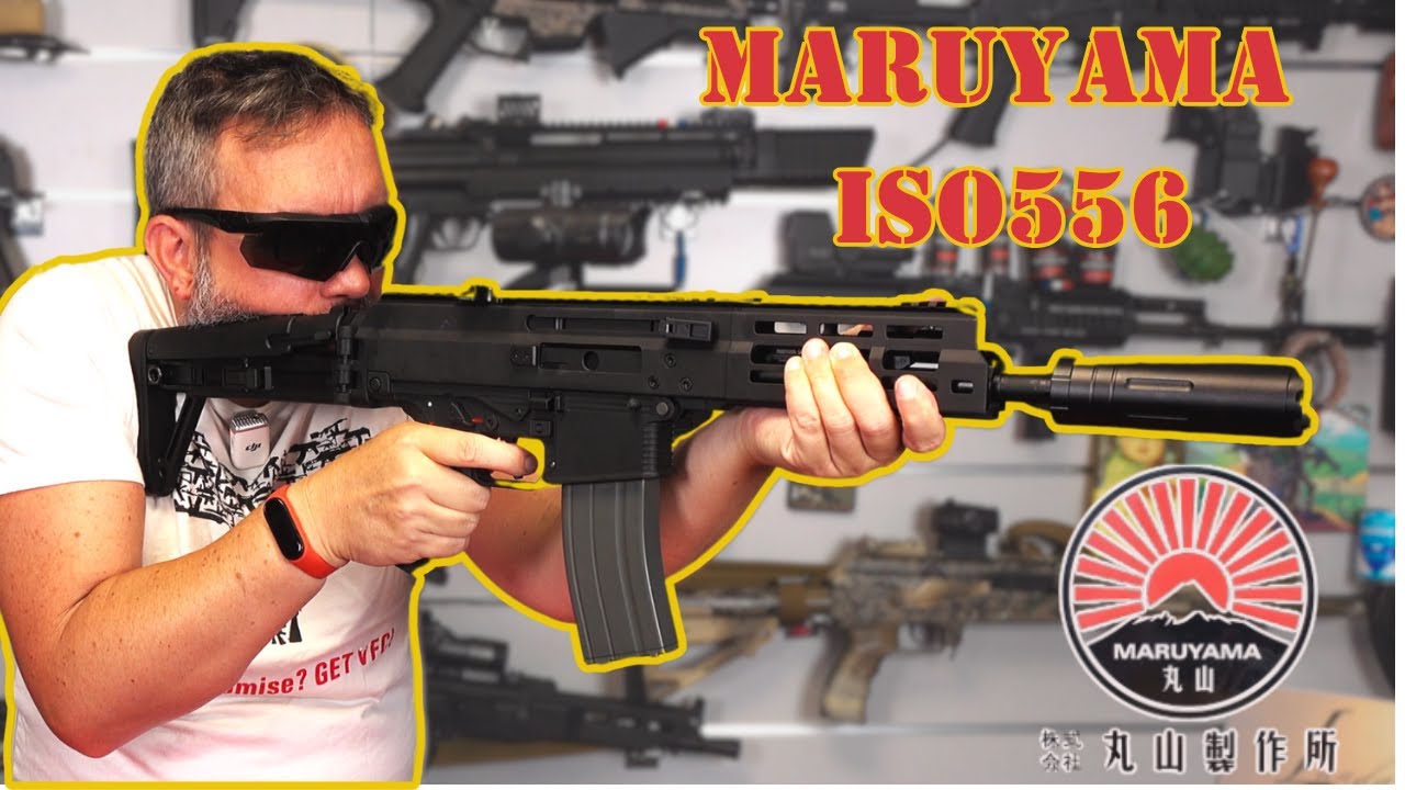 Airsoft - Maruyama ISO556 GBBR (B&T APC556) [ENG dub]