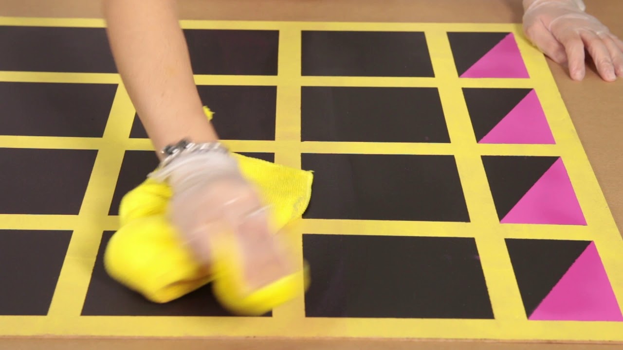 HOW TO CREATE a chalkboard with MTN PRO Magnetic Chalkboard and MTN PRO Eresable Paint
