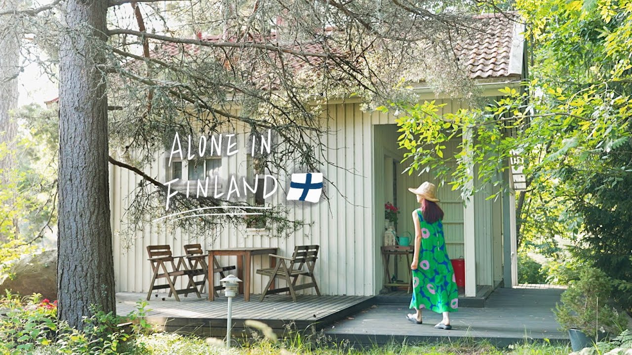 Мое первое самостоятельное путешествие: Финляндия🇫🇮 | эп. 3 Летний домик и винтажный магазин.