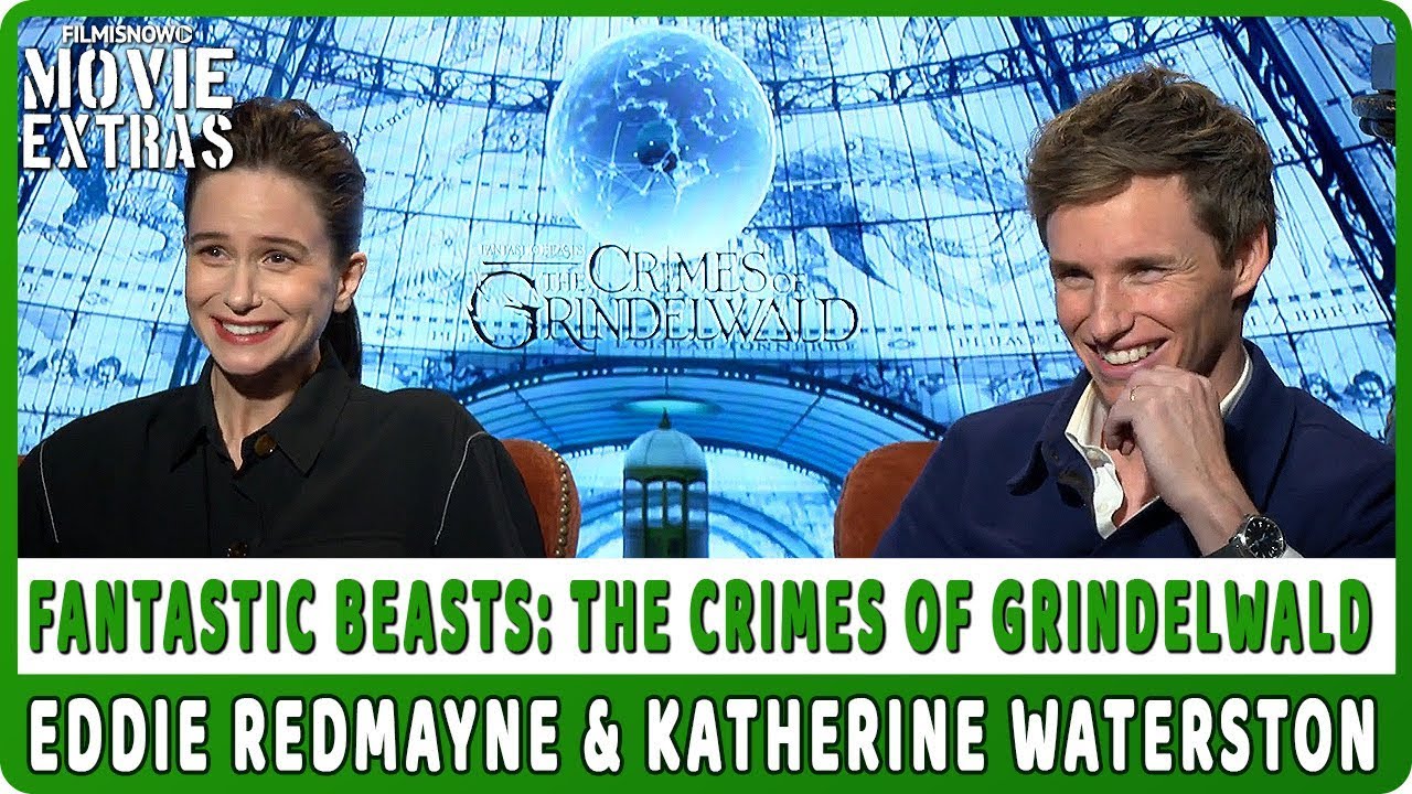 FANTASTIC BEASTS: THE CRIMES OF GRINDELWALD | Eddie Redmayne & Katherine Waterston Interview