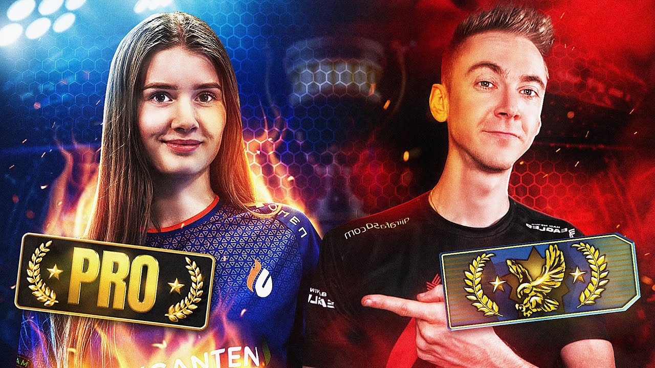 Я лучше, чем женщина-профессионал в CS:GO?!
