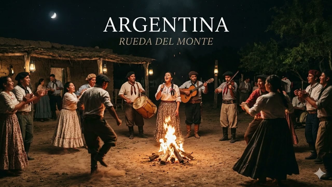 Argentina – Rueda del Monte - Traditional chacarera from Santiago del Estero