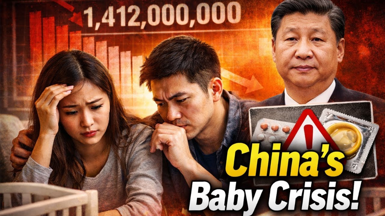 🔴 China’s Demographic Crisis: Why Beijing Is Taxing Contraceptives to Boost Birth Rates