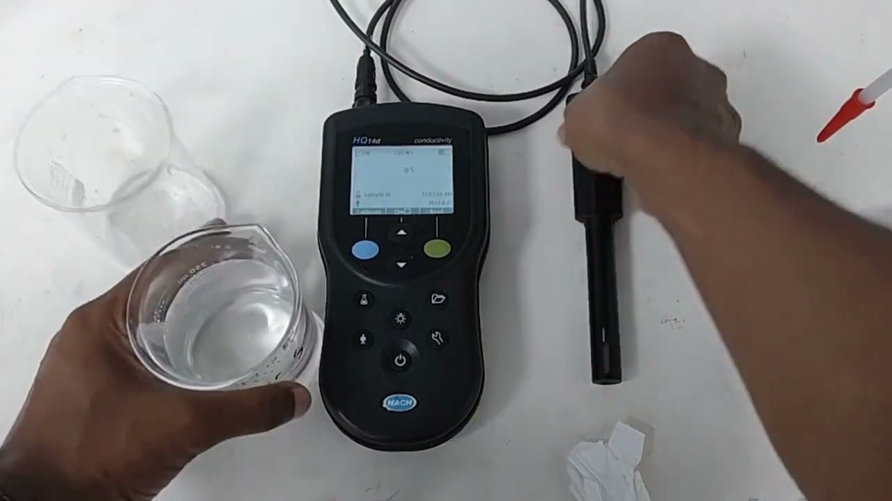 HACH HQ14d Portable TDS & conductivity meter tutorial  বাংলা টিউটোরিয়াল