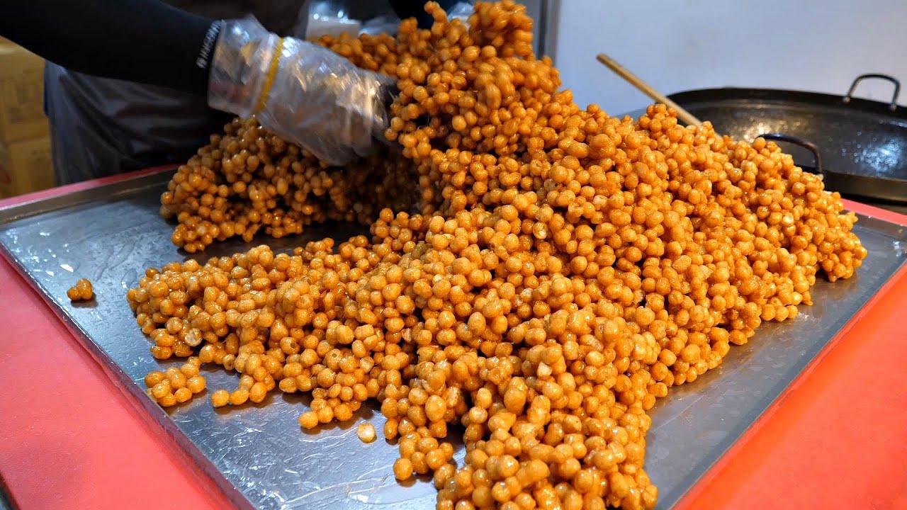 달인의 오란다, 수제강정 만들기 / Amazing Snack Master / Korean Traditional snack / korean street food