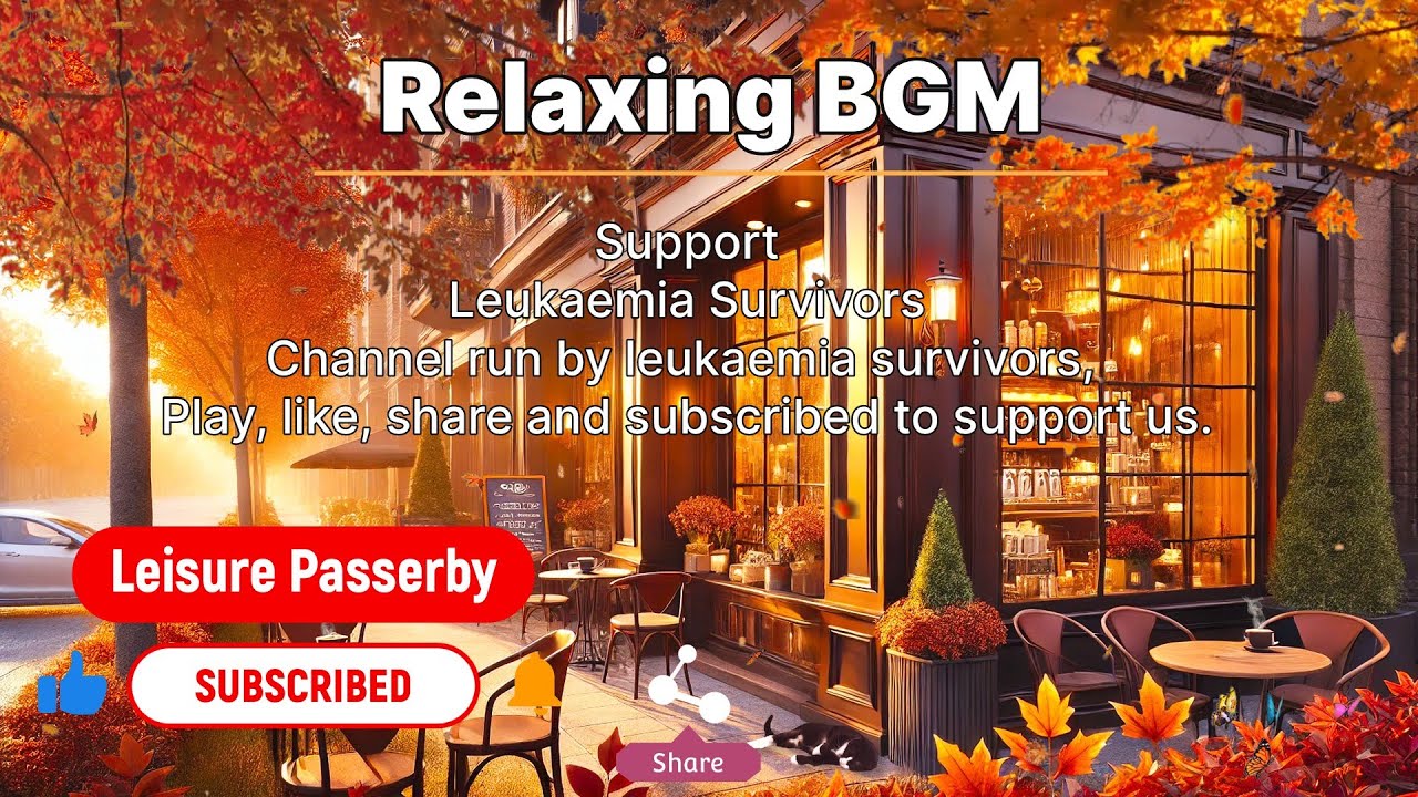 Relaxing Background Music for Café, Office, Hotel & More | Support Healing with Every Play 💛
