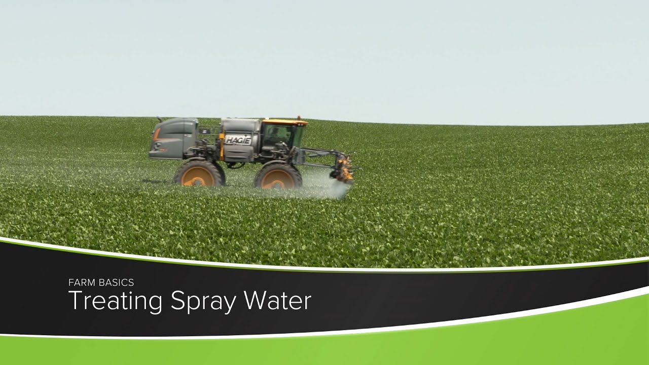 Treating Spray Water