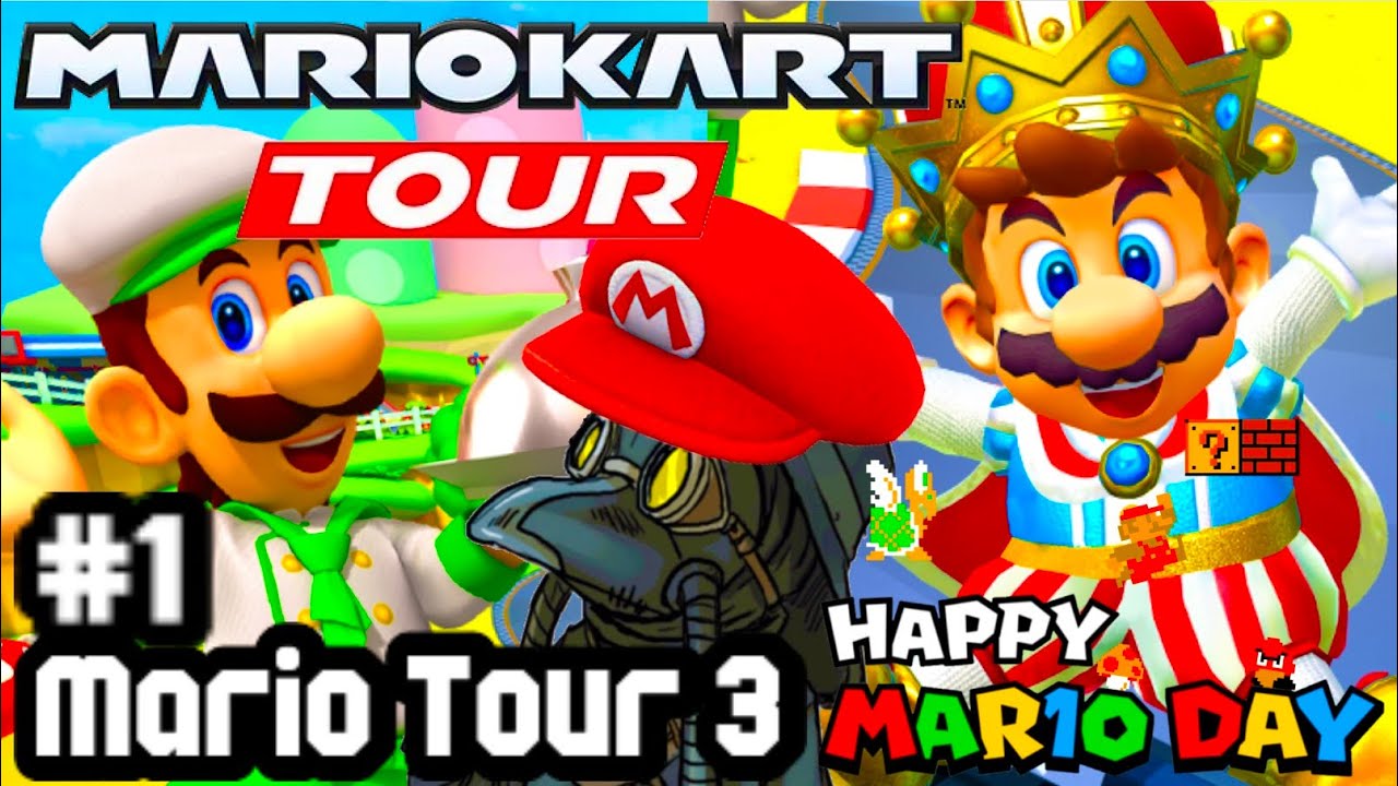 Mario Kart Tour Part 1 - Mario Cup To Metal Mario Cup | Mario Tour 3