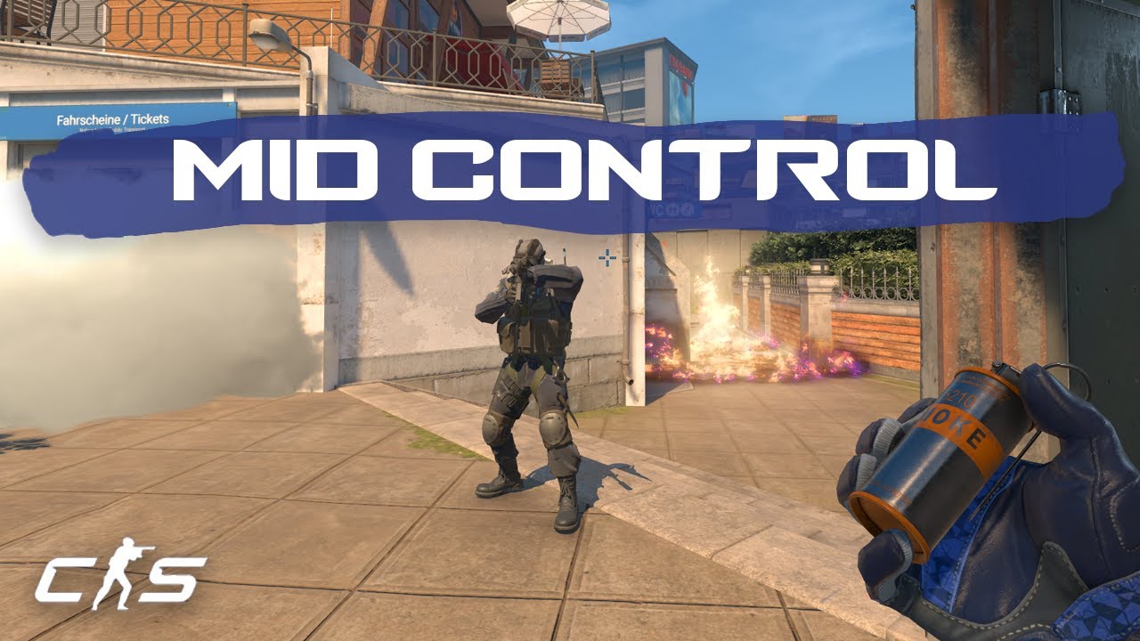 CS2 Overpass - How to take mid EVERY ROUND!
