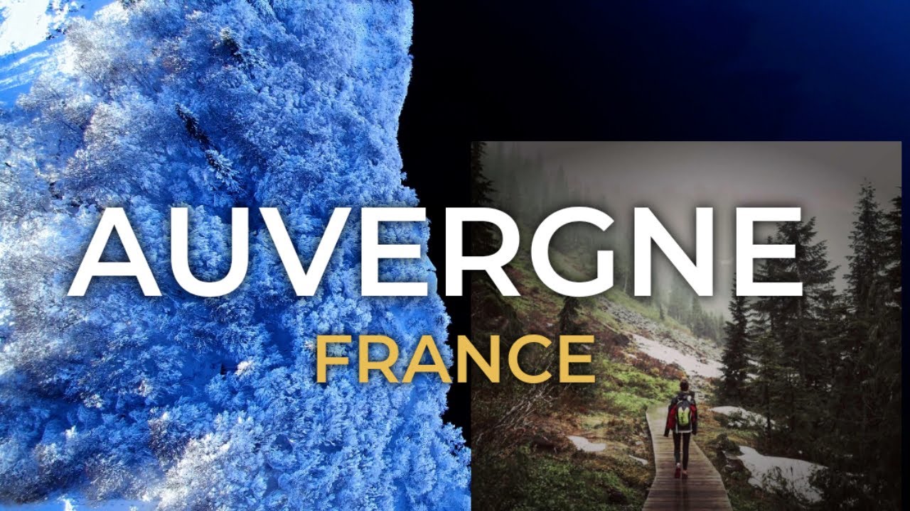 Auvergne, France 4k.