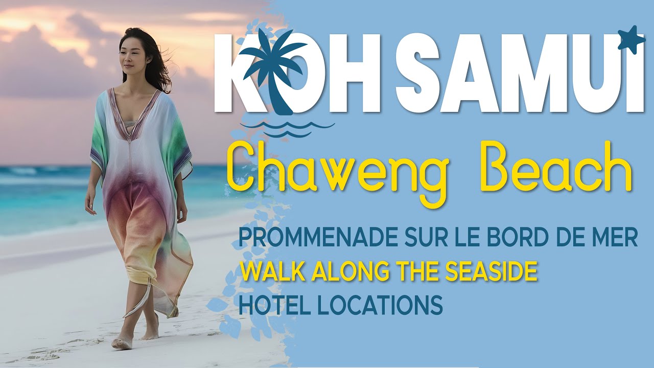 Chaweng Beach Koh Samui Walking Tour
