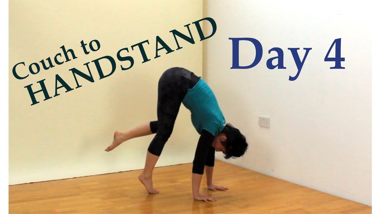 Couch to Handstand DAY 4 | Getting stronger through regular practice