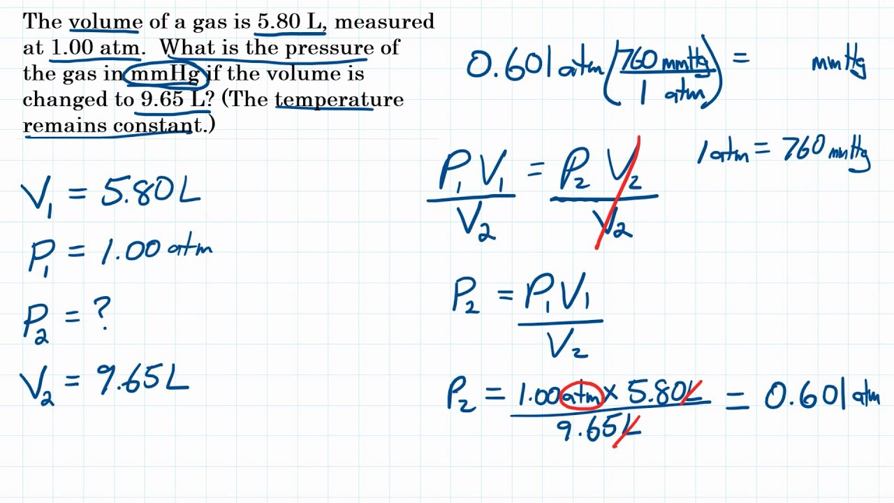 Boyle's Law - Practice - 2