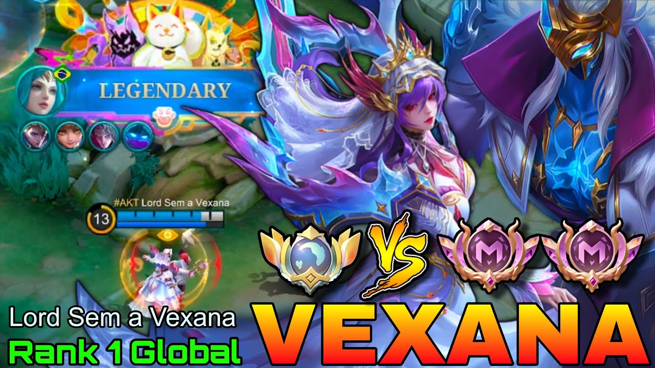 Perfect Gameplay Vexana VS Supreme Enemies - Top 1 Global Vexana by Lord Sem a Vexana - MLBB 