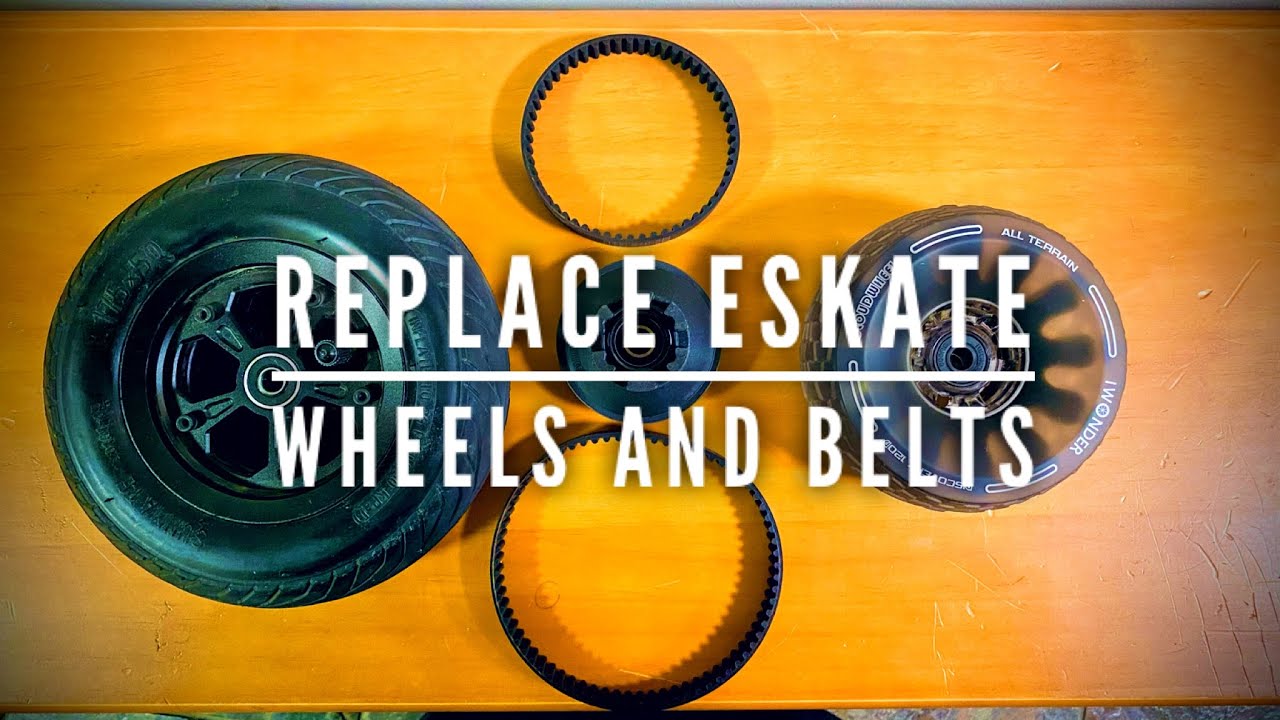 How to change or replace Wowgo AT2 wheels and belts