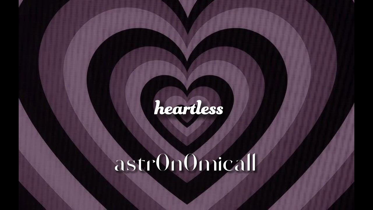 heartless / The Weeknd/ sped up
