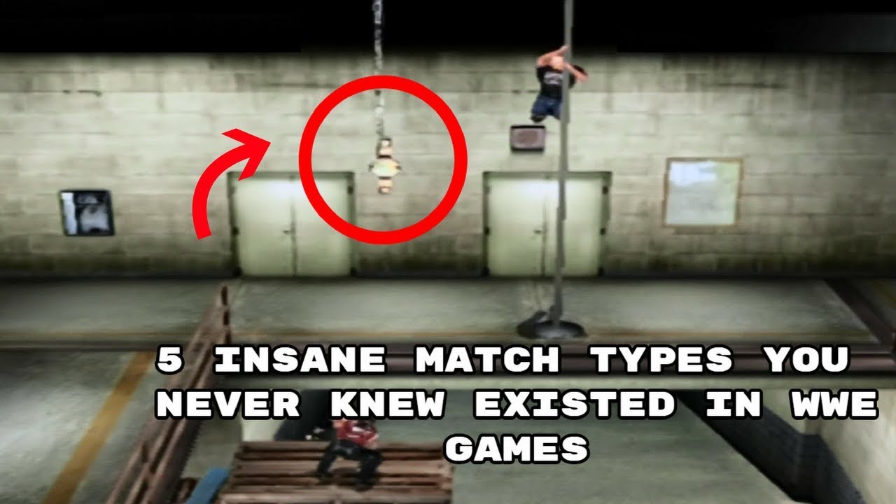 5 Insane Match Types You Never Knew Existed In WWE Games