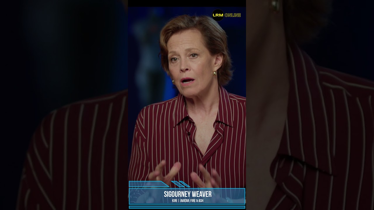 Sigourney Weaver on Working With Sam Worthington in Avatar: Fire & Ash