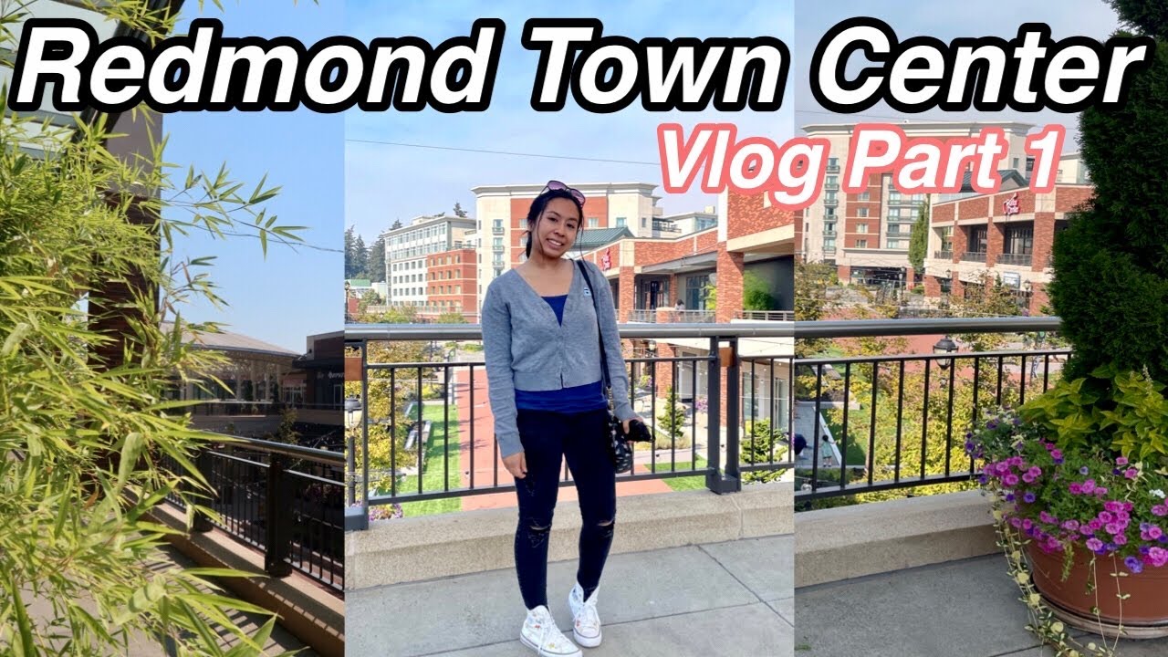 REDMOND TOWN CENTER OUTLET MALL!! REDMOND, WASHINGTON VLOG!
