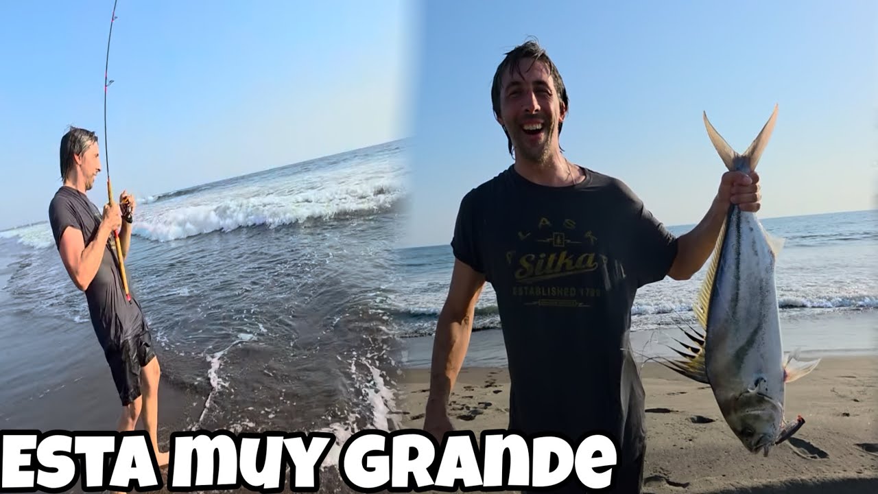 Un Enorme Pes Gallo😱Agarro Jawi Y Nano Grita De Alegria❤️
