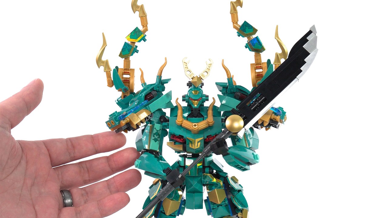 Sluban Azure Dragon Qinglong Mech review! $35, big, glorious, not perfect #NotSponsored  M38-B1235