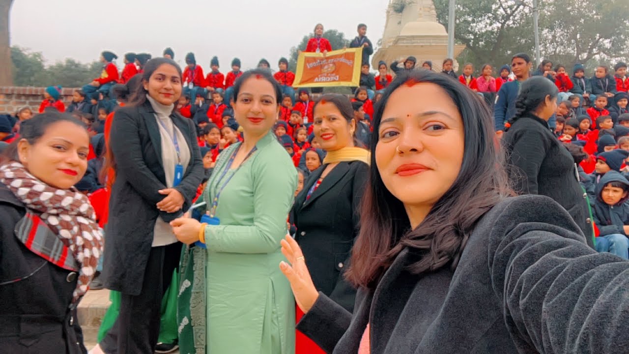 Sunbeam School Deoria ki tripपैकेली महाराज के आश्रम में बच्चों ने किया खूब enjoy|| School trip vlog