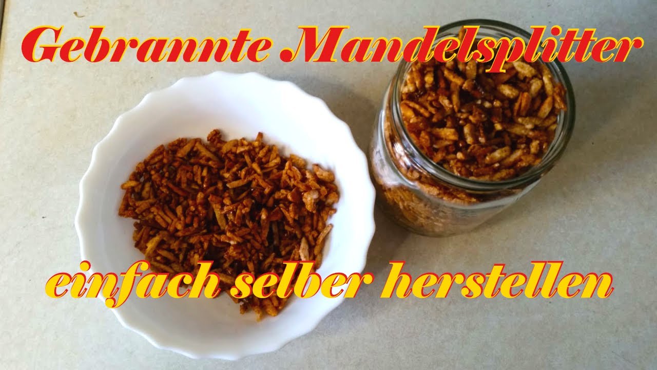 Gebrannte Mandelsplitter, Sonnenblumenkerne oder Kürbiskerne, lecker & einfach zubereitet