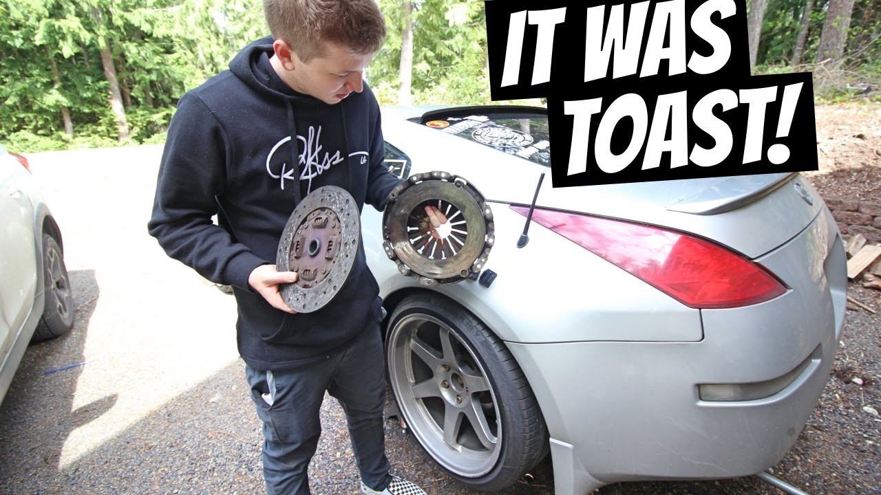350z Gets A New Clutch // How To Replace A Clutch